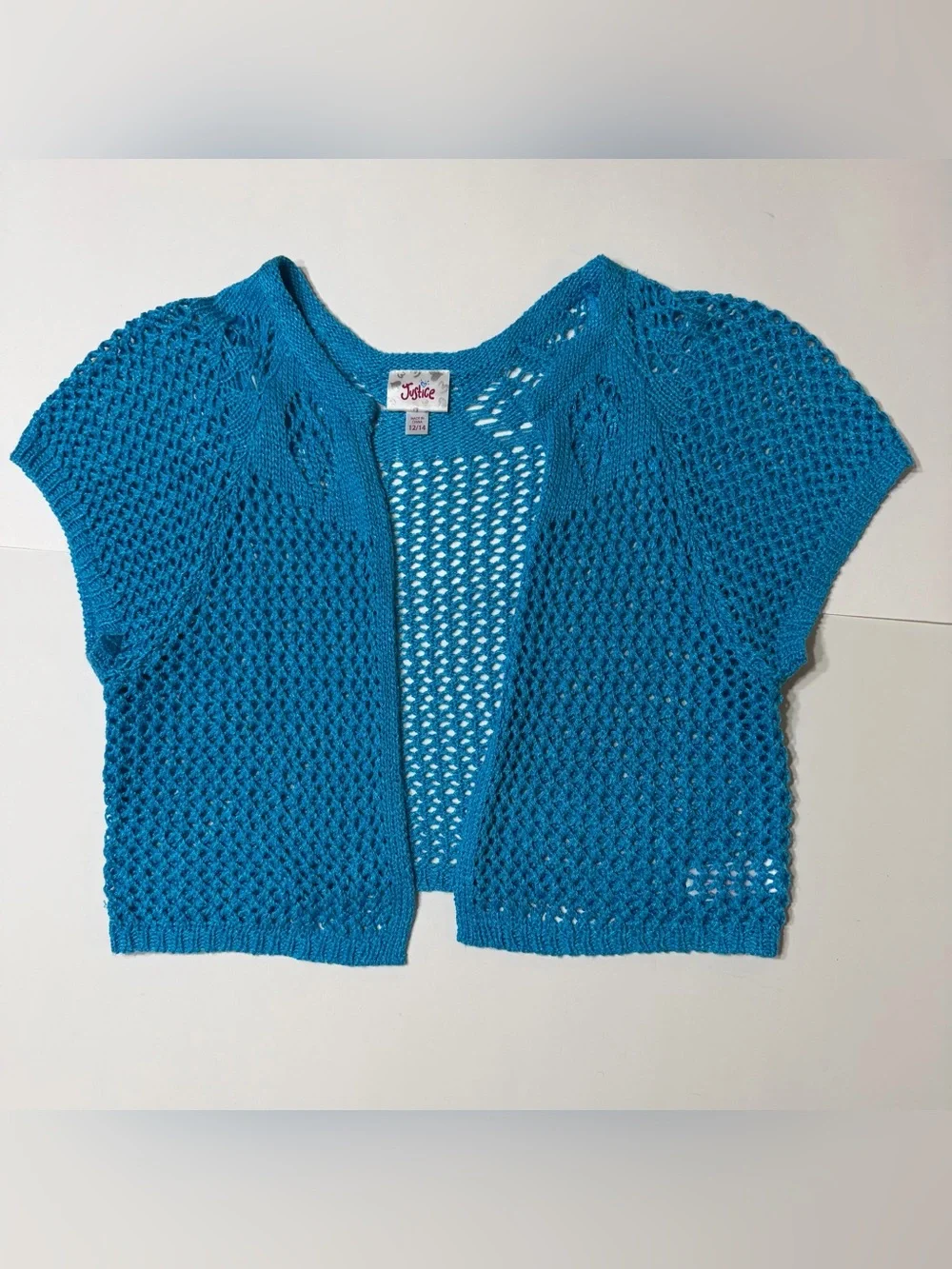 Lot of Justice Tops/Shrugs Girls Size 12/14